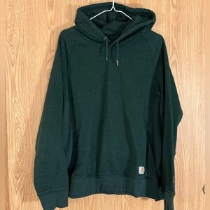 Carhartt Green Rain Defender Hoodie Sweatshirt